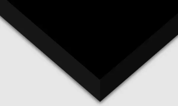 black melamine board