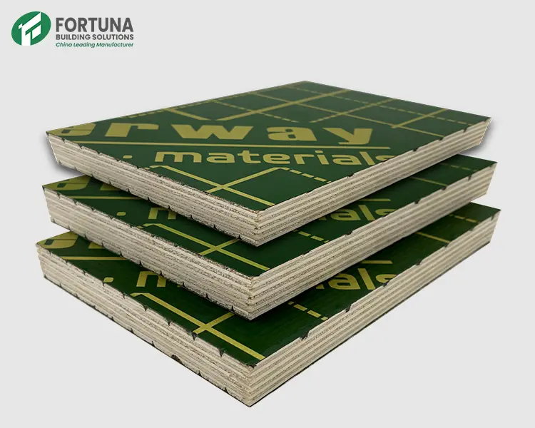 fortuna green film faced plywood