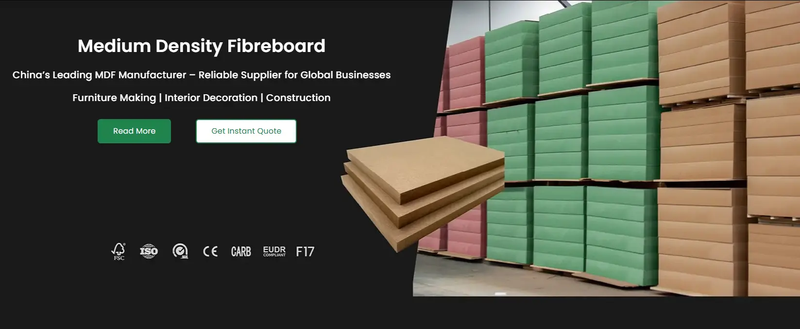 medium density fibreboard banner phone