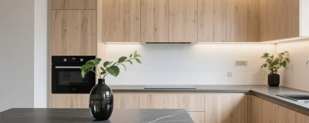 melamine mdf kitchen cabinets