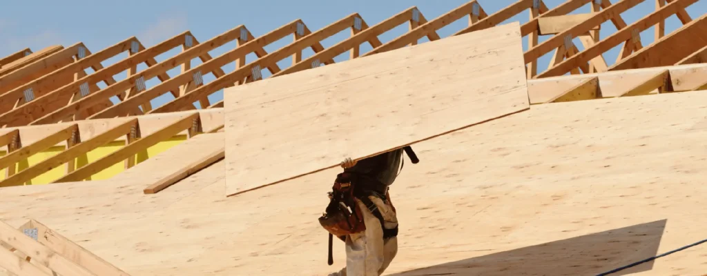 plywood banner