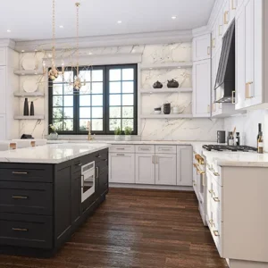 plywood kitchen cabinets affordable & customizable option 1